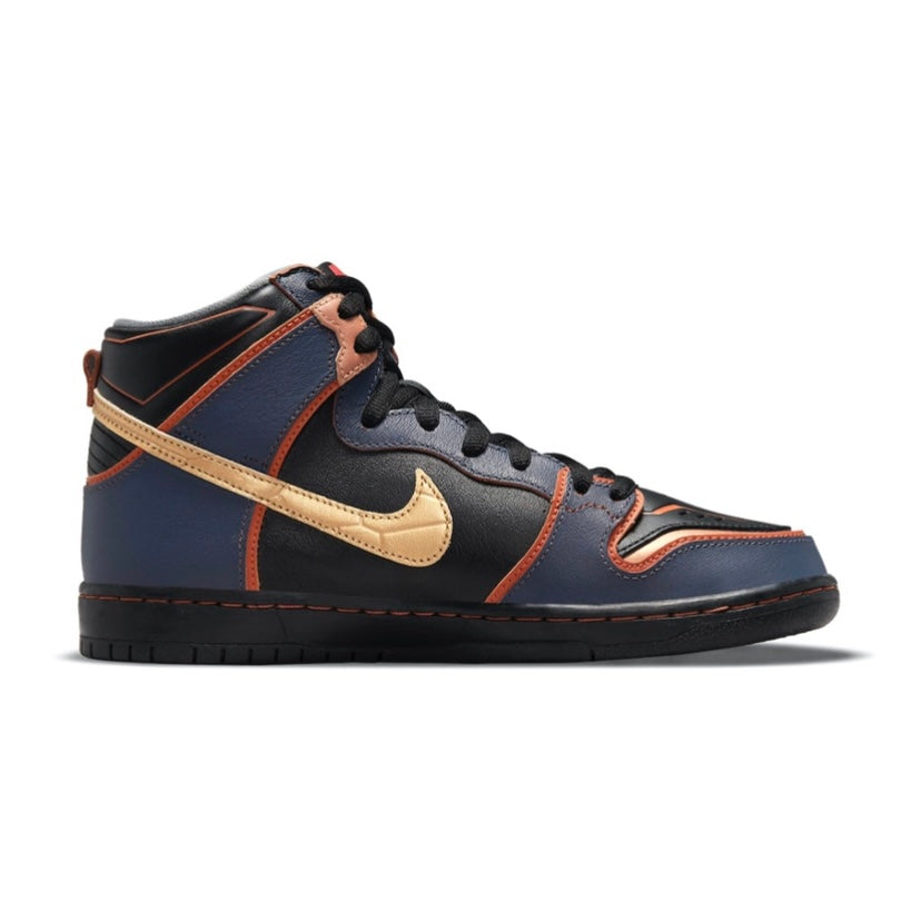 SB Dunk High Gundam 02 Banshee Black Gold 2021