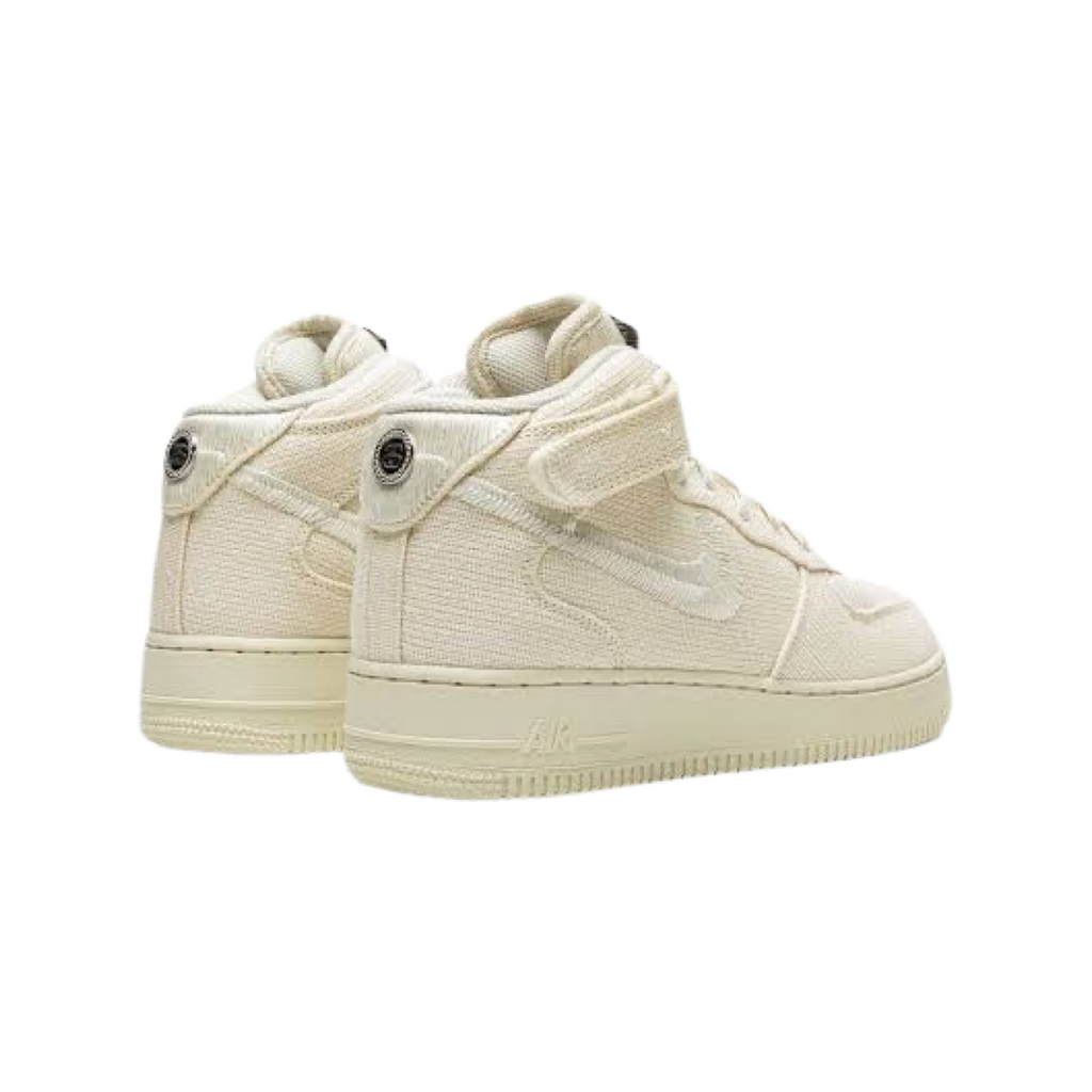 Nike x Stussy Air Force 1 '07 Mid SP Fossil Fossil