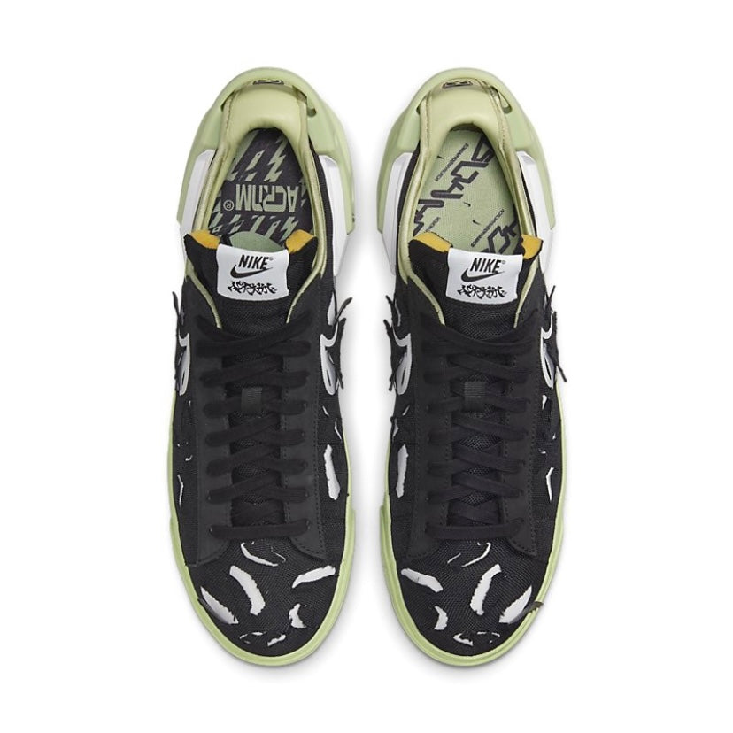 Nike Blazer Low Acronym Black Olive Aura