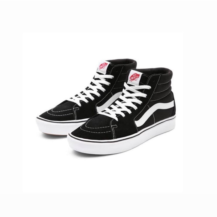 Vans Comfycush SK8-HI Black True White Sneakers