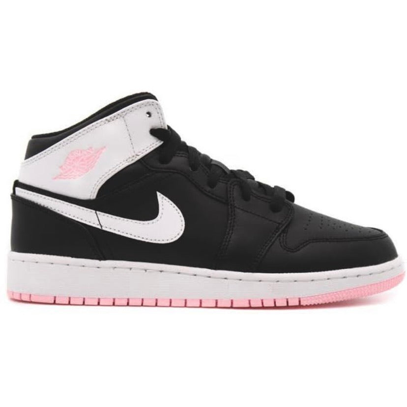 Air Jordan 1 Mid GS Arctic Pink Punch Black