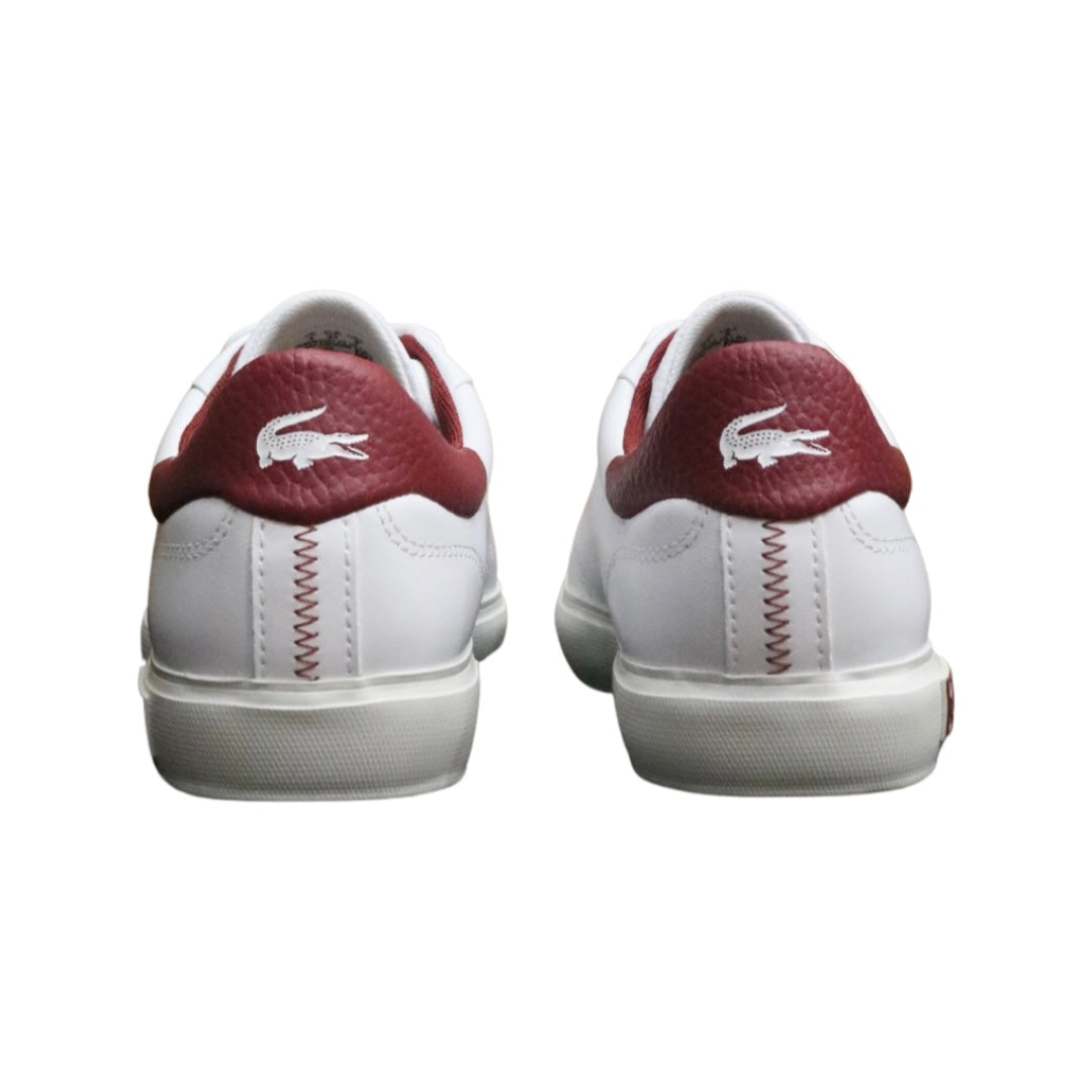 Men's Lacoste Powercourt 123 White Red