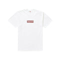 Supreme x Swarovski Box Logo Tee White Red SS19