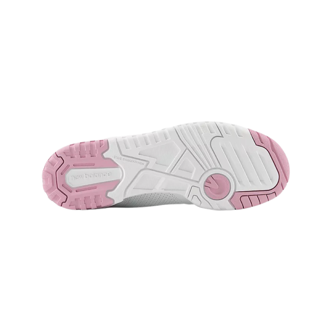 Women's New Balance 550 White Bubblegum Pink