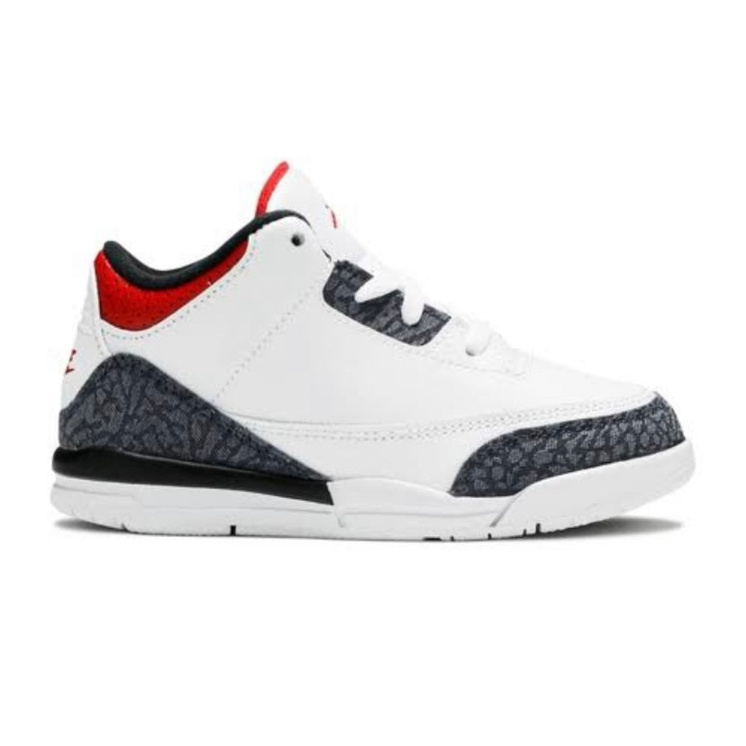 Air Jordan 3 Retro TD Denim Fire Red