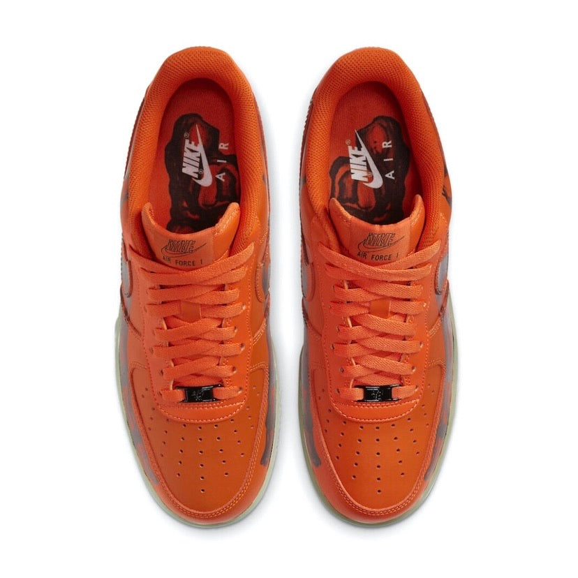 Air Force 1 Low Skeleton Starfish Orange White Black