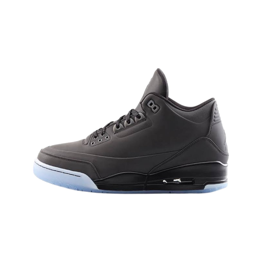 Air Jordan 3 "5LAB3" Black Black Clear