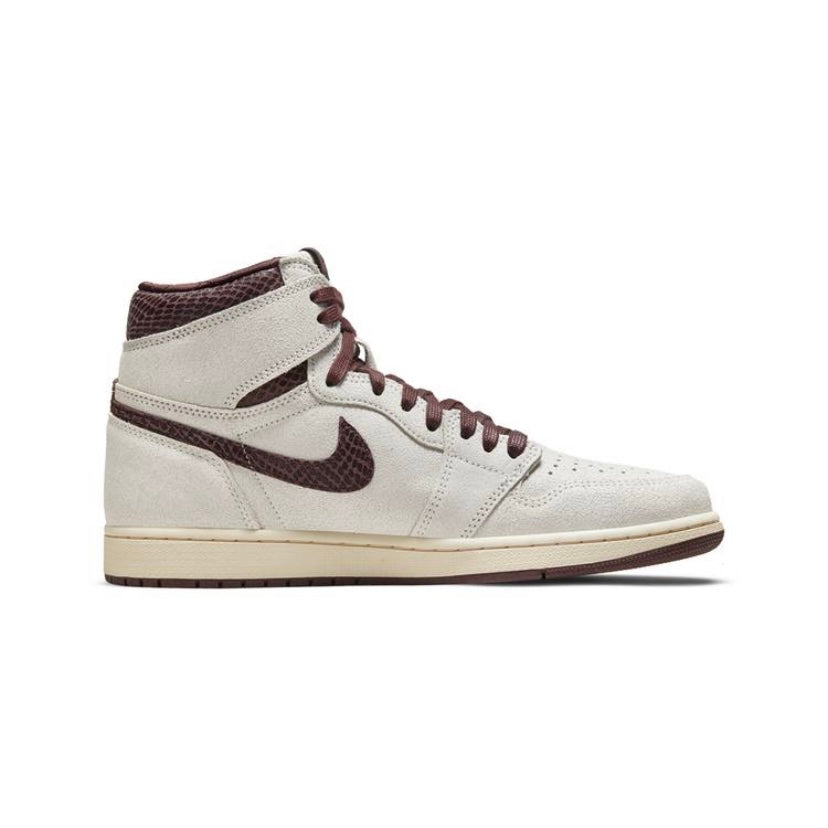 Air Jordan 1 High Retro A Ma Maniere Sail Burgundy Crush