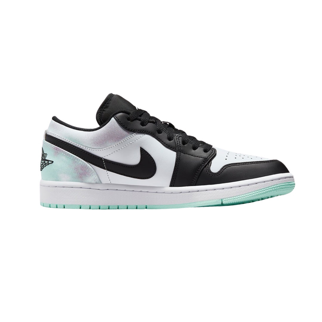 Air Jordan 1 Low SE GS Tie Dye Black White Multi