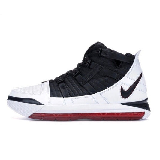 LeBron 3 Home (2019) WHITE/BLACK-VARISTY CRIMSON