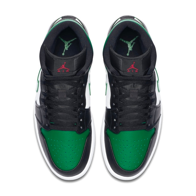 Air Jordan 1 Mid Green Toe