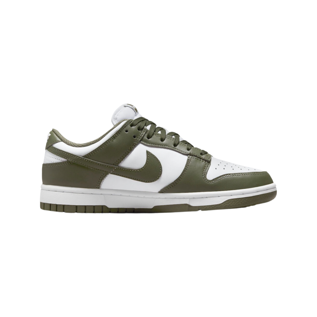 Nike Women's Dunk Low White Medium Olive White