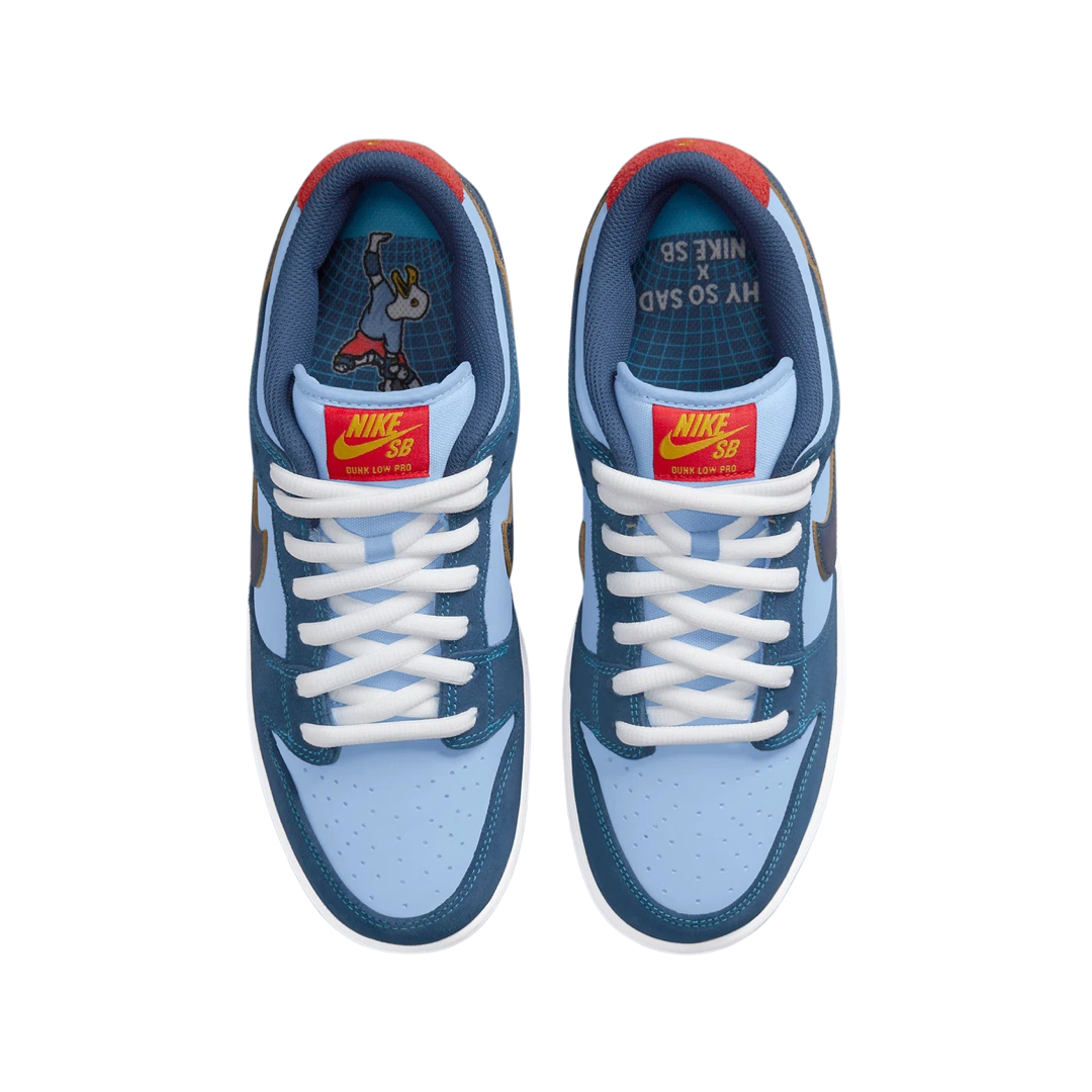 Nike SB Dunk Low Pro Why So Sad Coastal Blue Light Blue Light Current Blue Speed