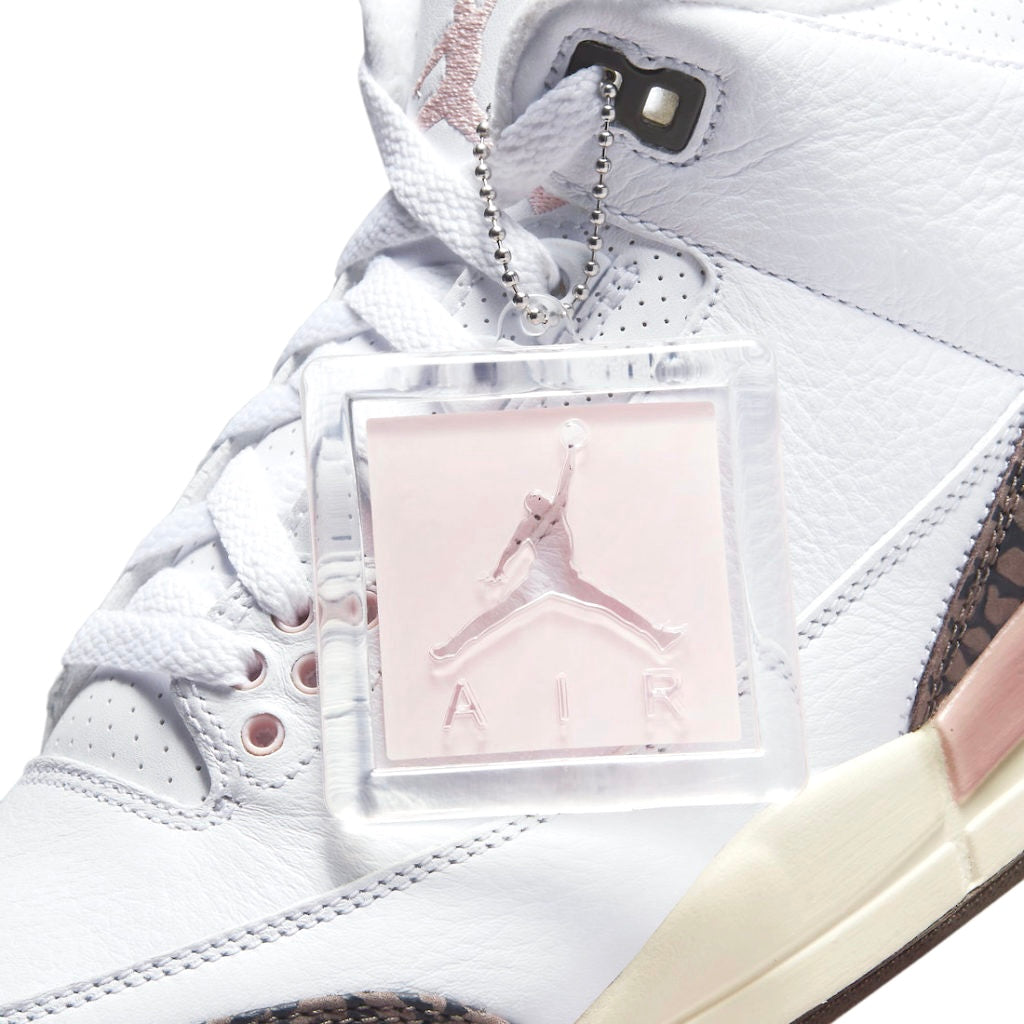 Women's Air Jordan 3 Retro White Dark Mocha Atmosphere Sail