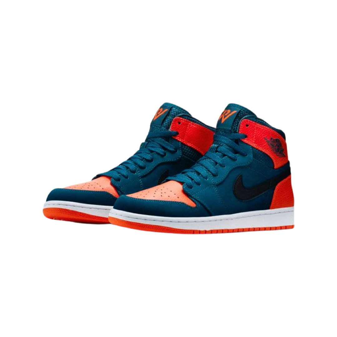 Air Jordan 1 Retro High Russell Westbrook PE Dark Teal Black Infrared 23 White 332550-312