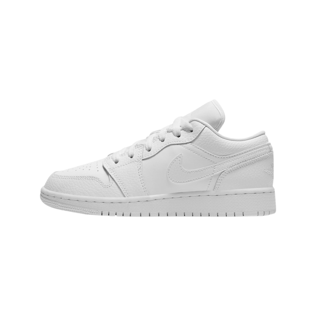 Air Jordan 1 Low GS Triple White White