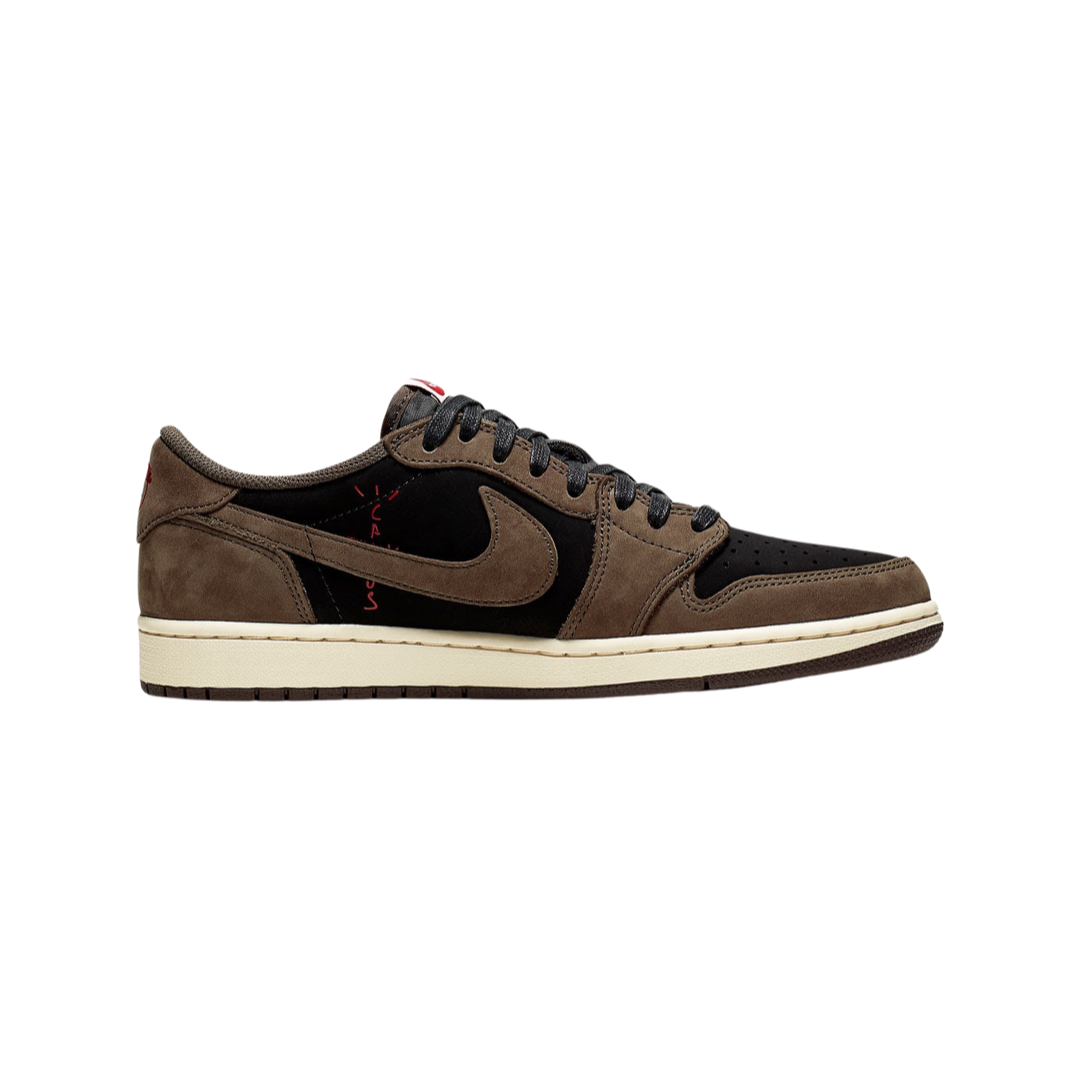 Air Jordan 1 Low OG x Travis Scott Black Sail Dark Mocha