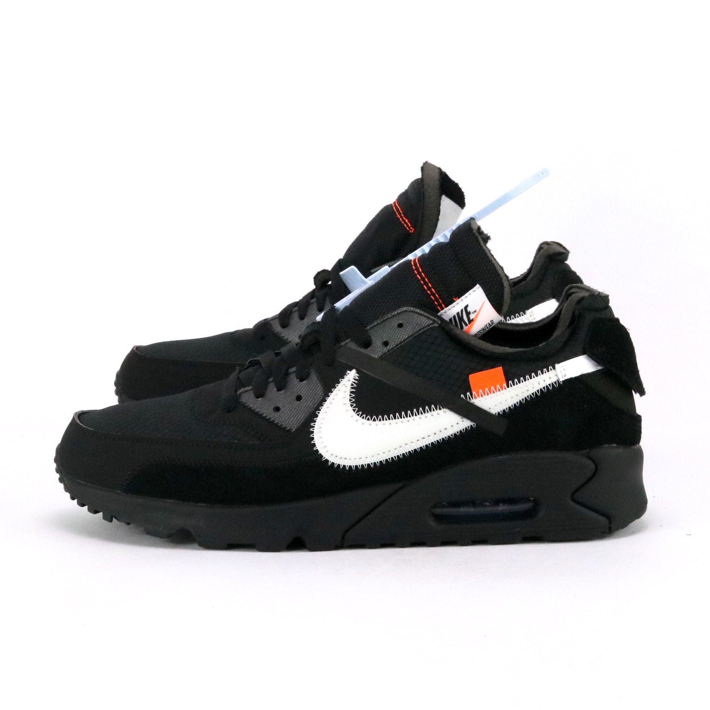 OFF-WHITE x Nike Air Max 90 Black Cone White