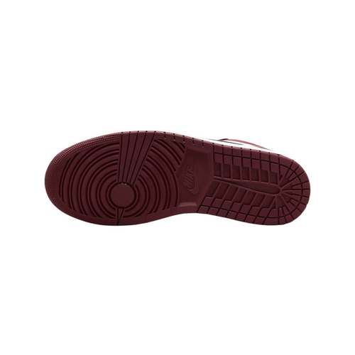 Air Jordan 1 Low GS Cherrywood Bordeaux White