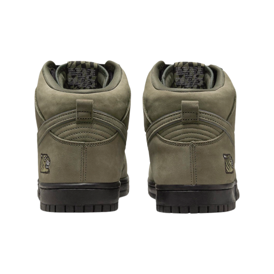 Men's Nike Dunk High SP Medium Olive Multi Black