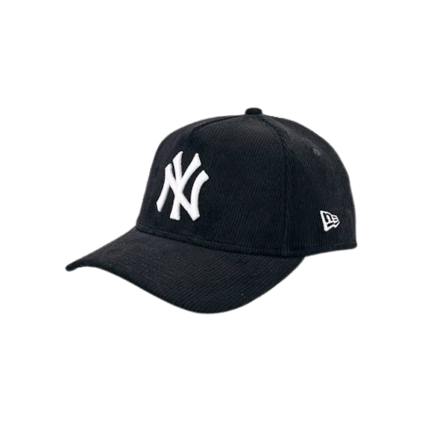 Women's New Era 940 CS New York Yankees Corduroy Black White Clothstrap