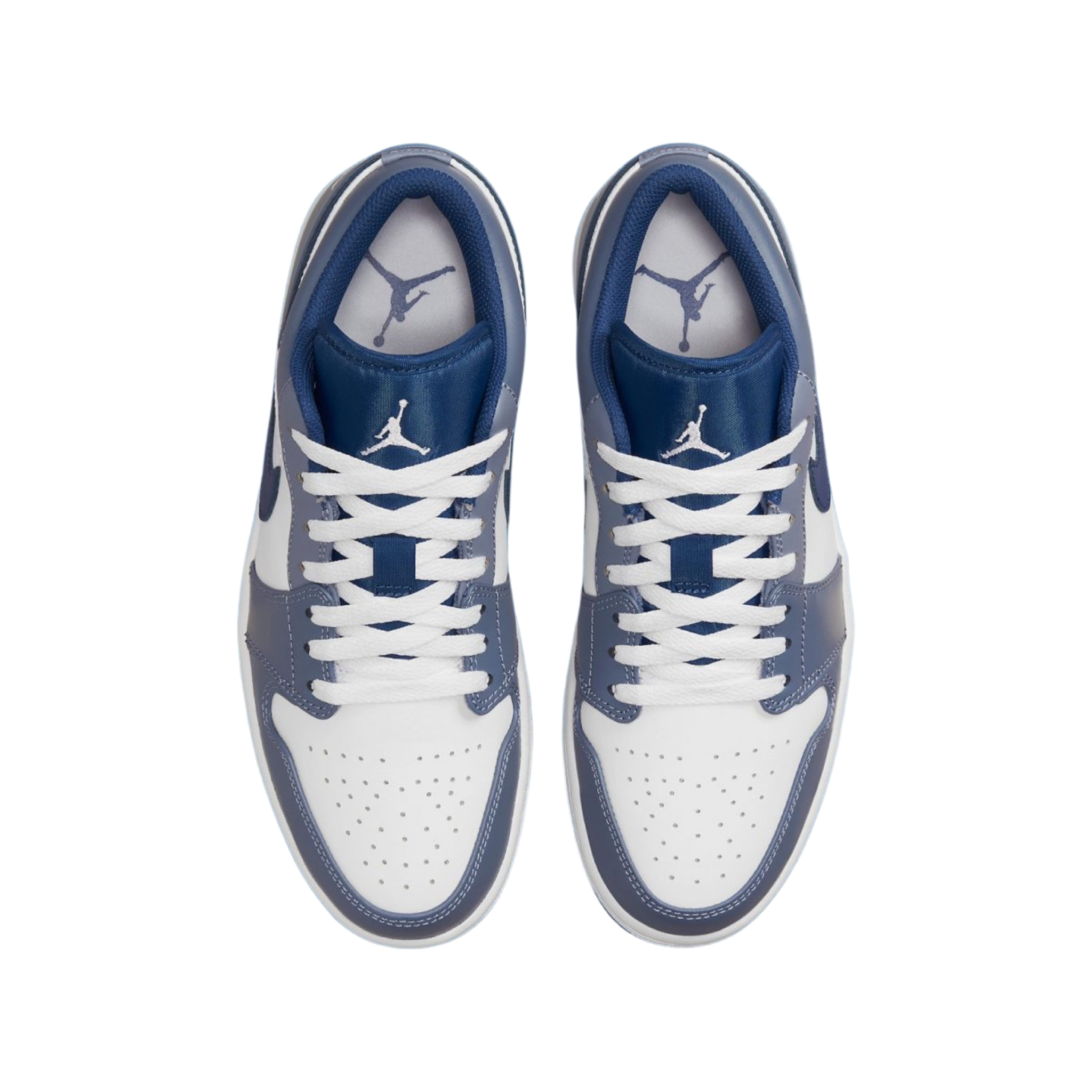 Air Jordan 1 Low GS Slate Blue Navy White