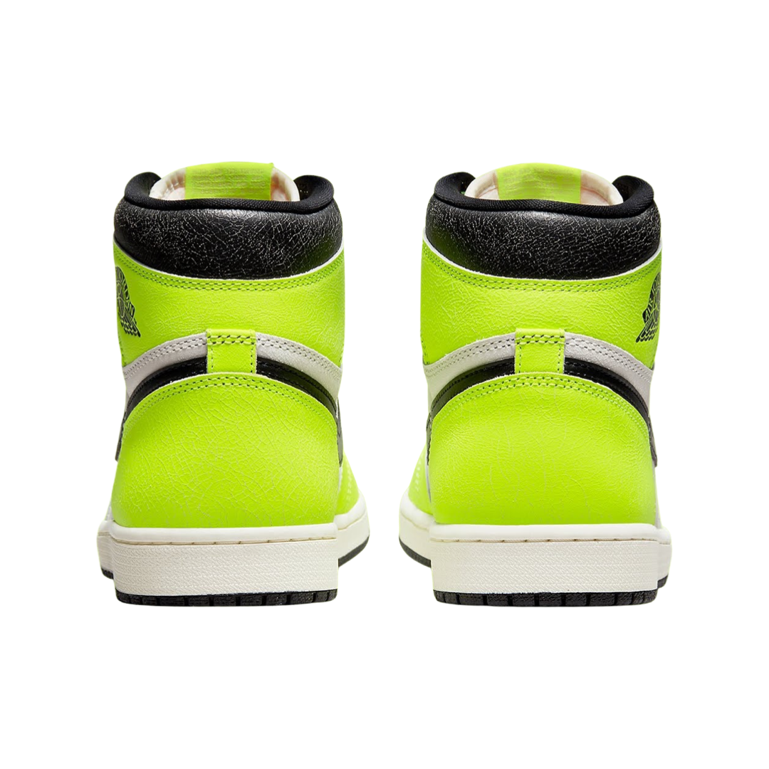 Air Jordan 1 High Retro Visionaire Volt Black Sail