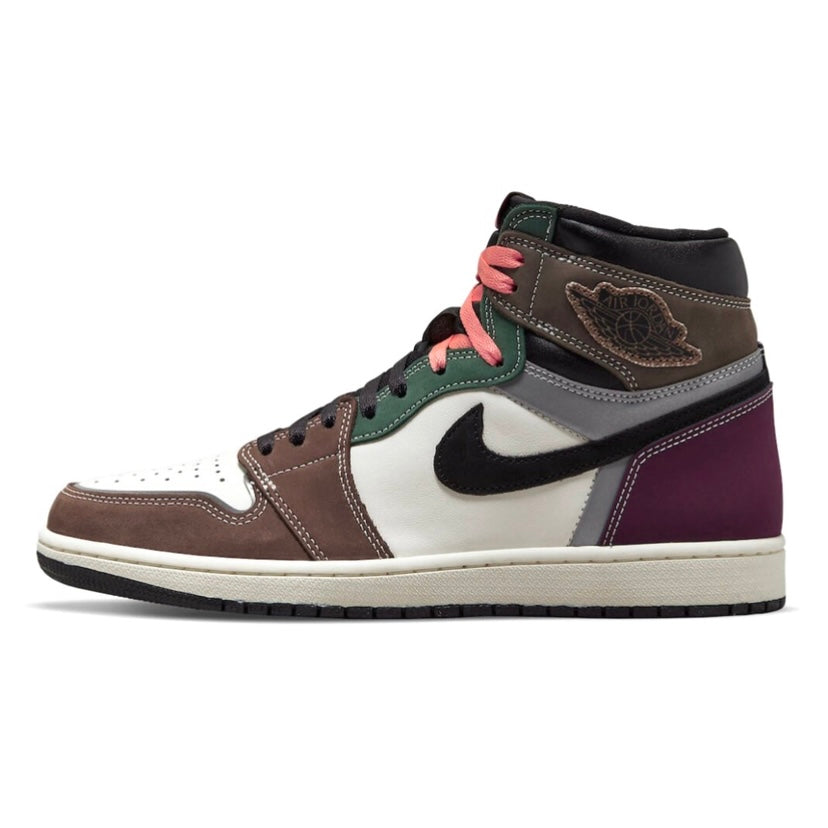 Air Jordan 1 High Retro OG Black Archaeo Pink Brown