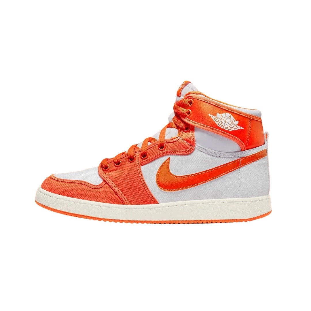 Air Jordan 1 High Retro KO Syracuse Orange Sail White