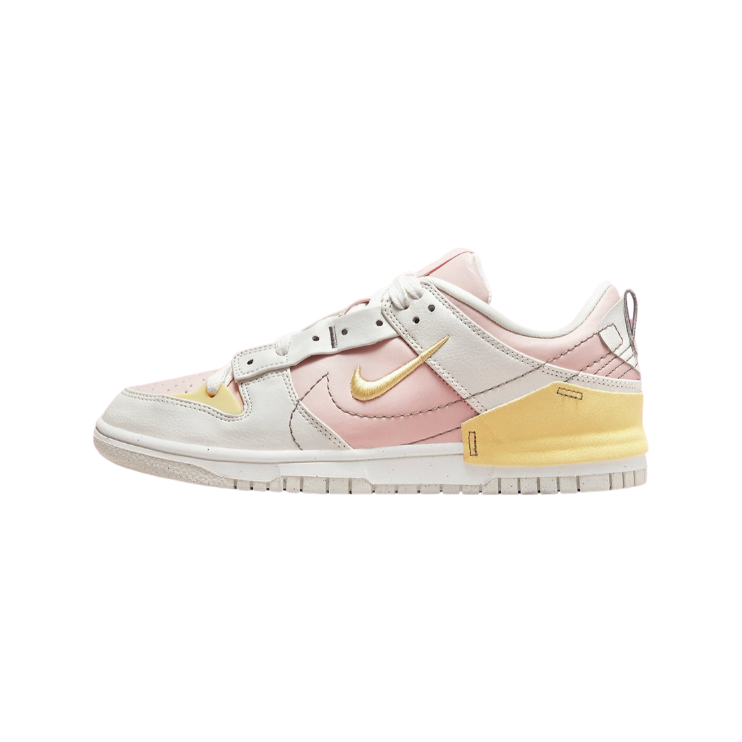 Women's Dunk Low Disrupt 2 Phantom Lemon Wash Pink Oxford