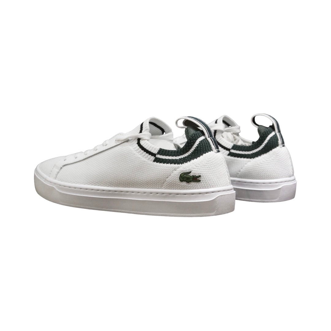 Women's La Piquee 0121 White Dark Green White by Lacoste