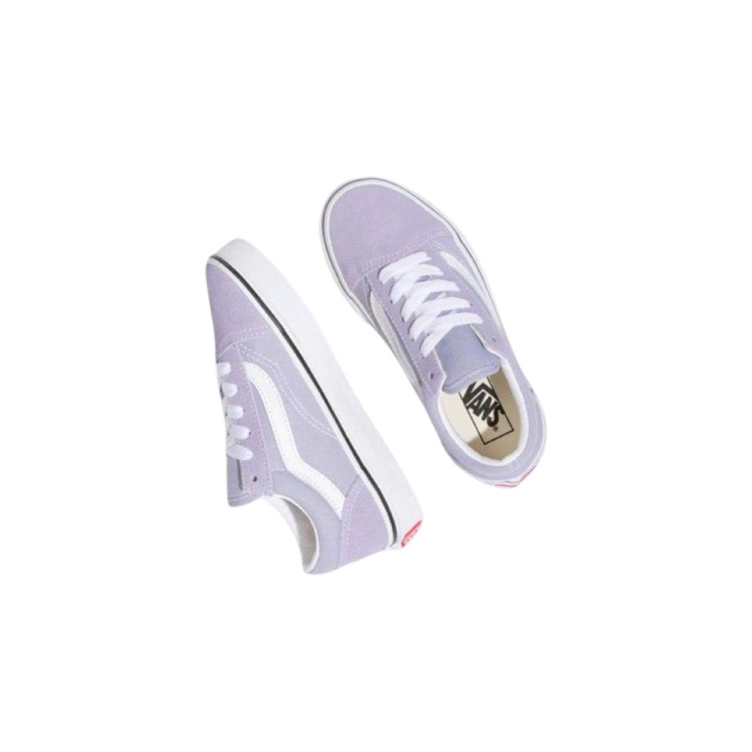 Kids Vans Old Skool Lace Languid Lavender White