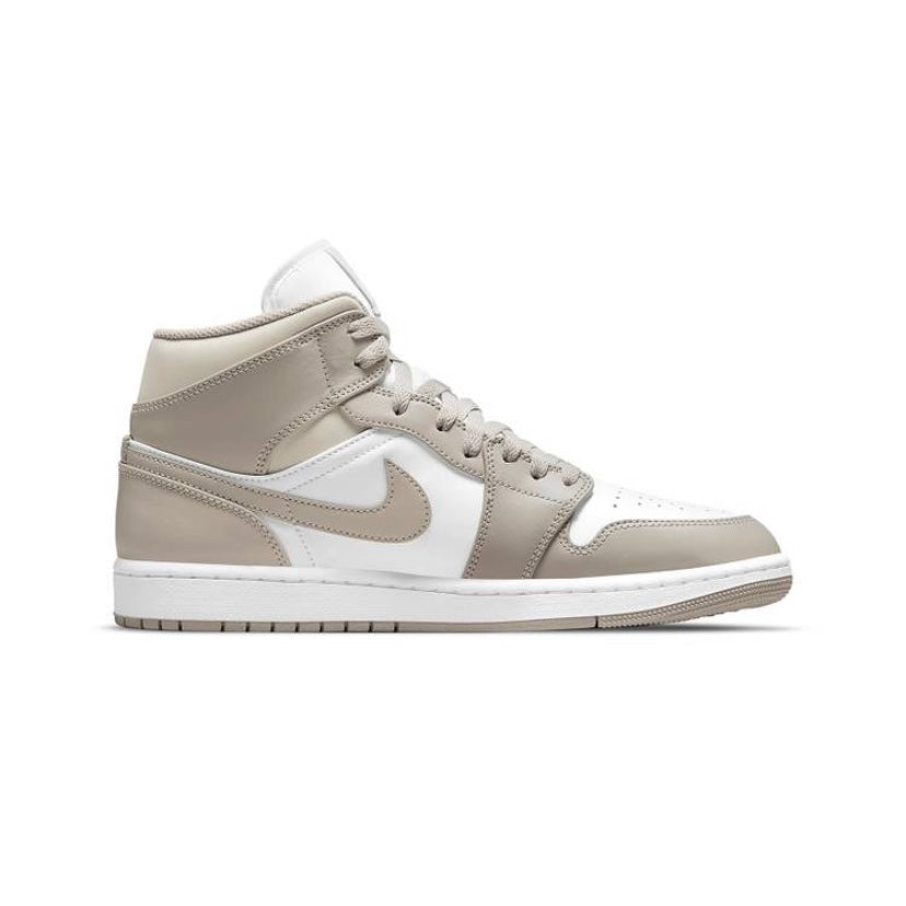 Air Jordan 1 Mid Linen College Grey