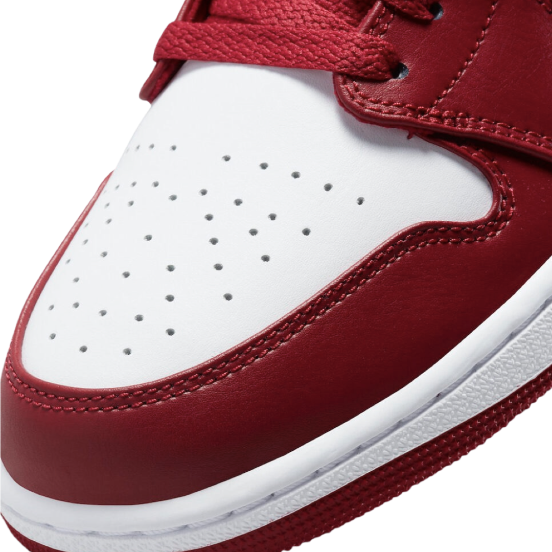 Air Jordan 1 Low Cardinal Red Taxi White