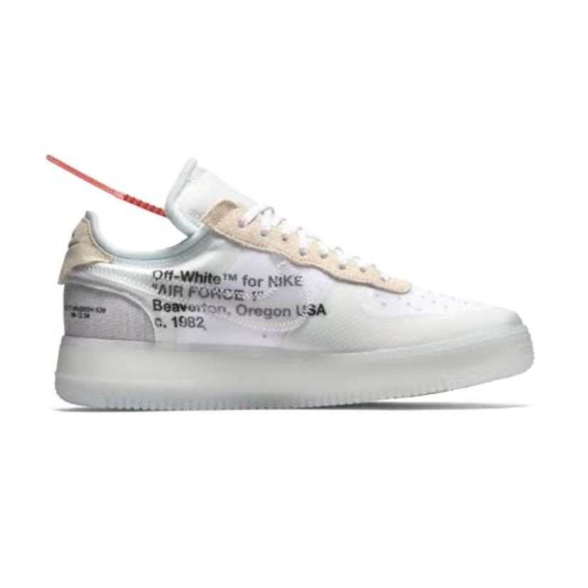 Off-White x Nike Air Force 1 Low White White Sail