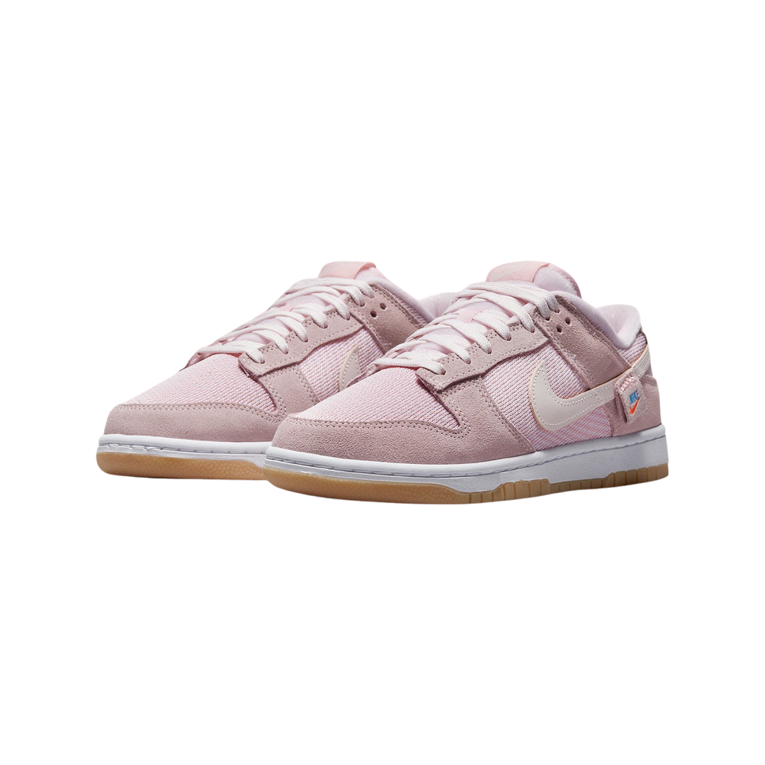 Women's Nike Dunk Low Pink Teddy Bear Light Soft Pink Pink Foam Medium Pink