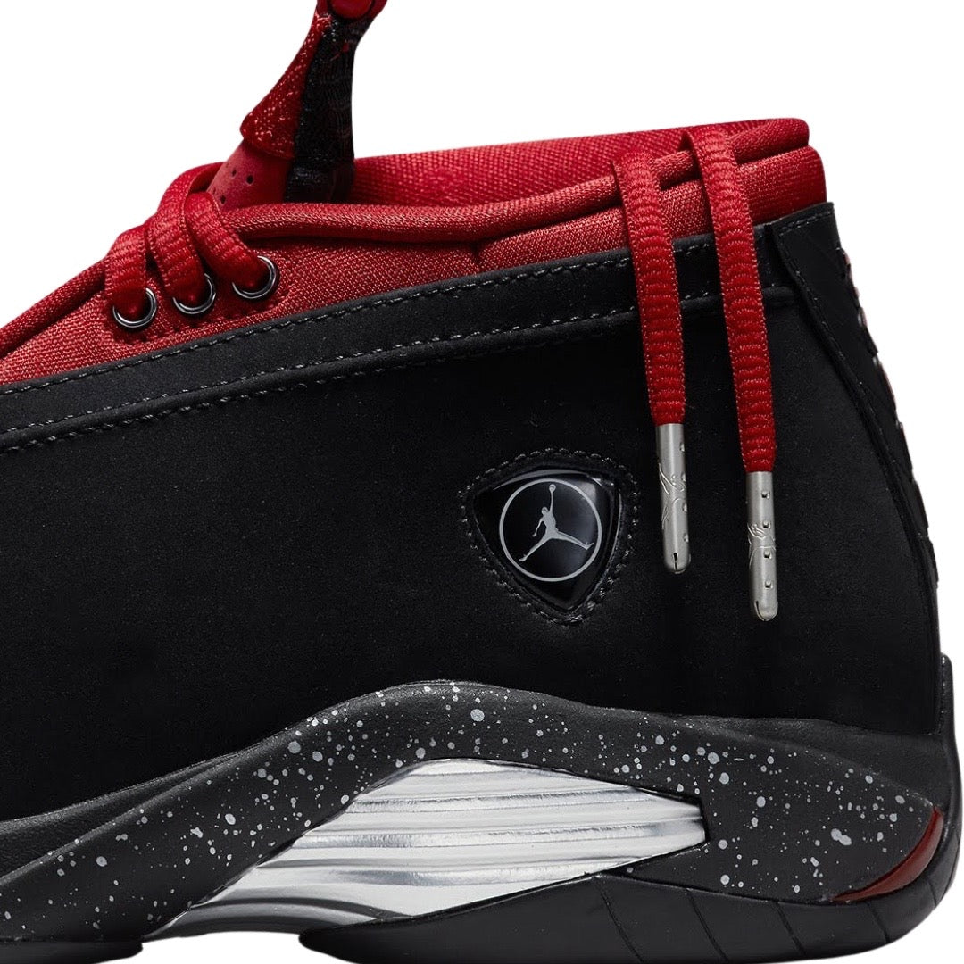 Women's Air Jordan 14 Retro Red Lipstick Black Red