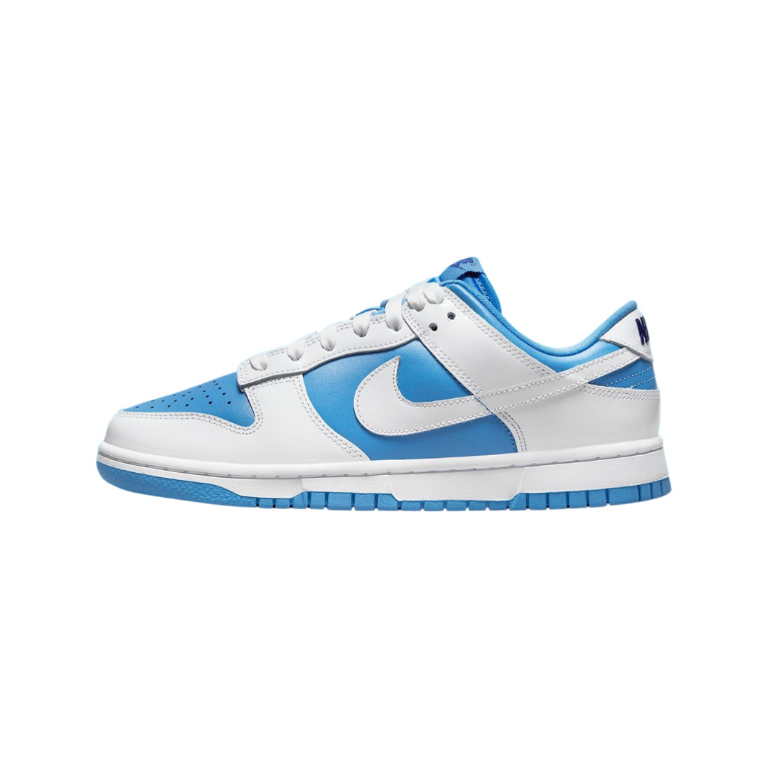 Women's Dunk Low Reverse UNC White University Blue Concord