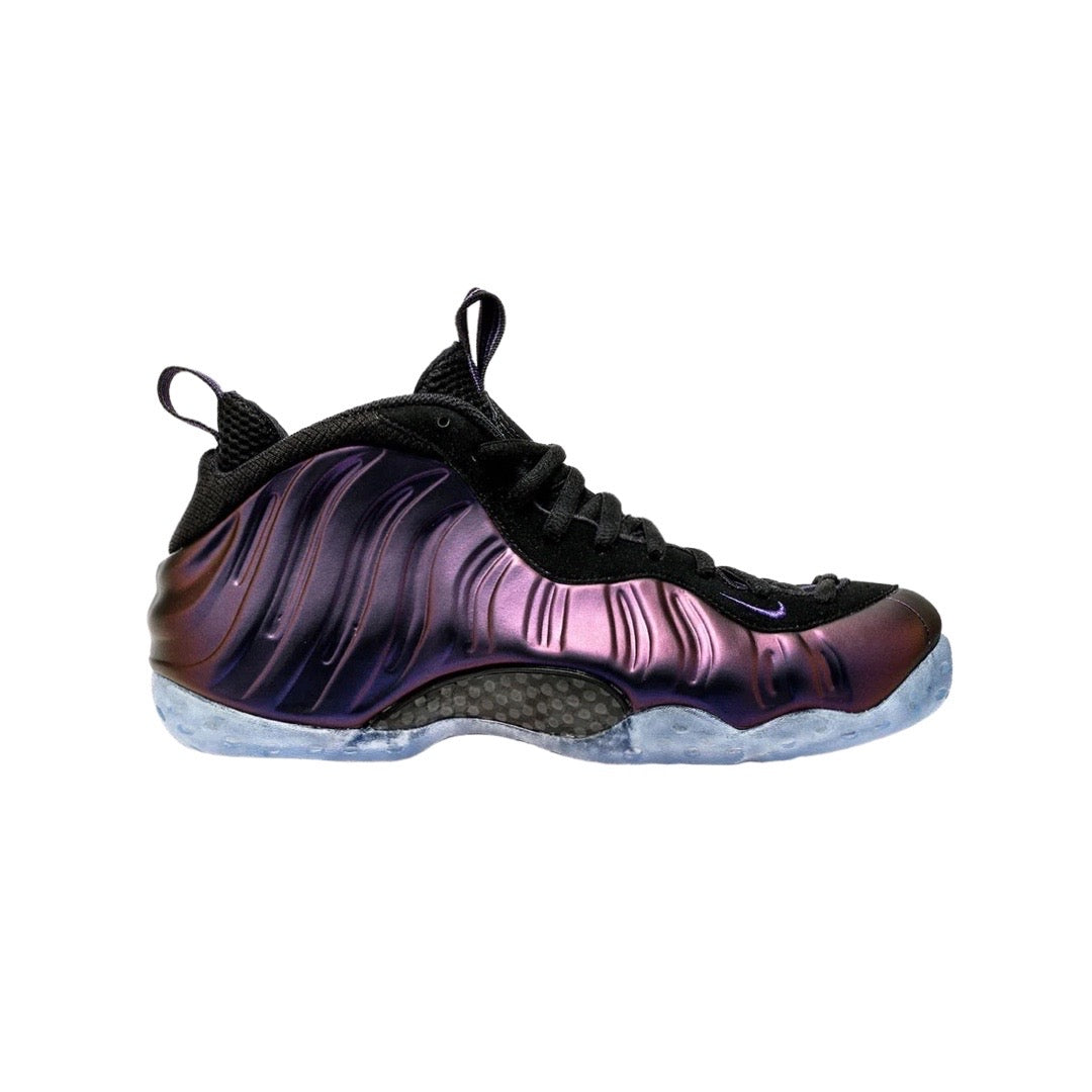 Nike Air Foamposite Pro Eggplant Purple Rugged Orange Black