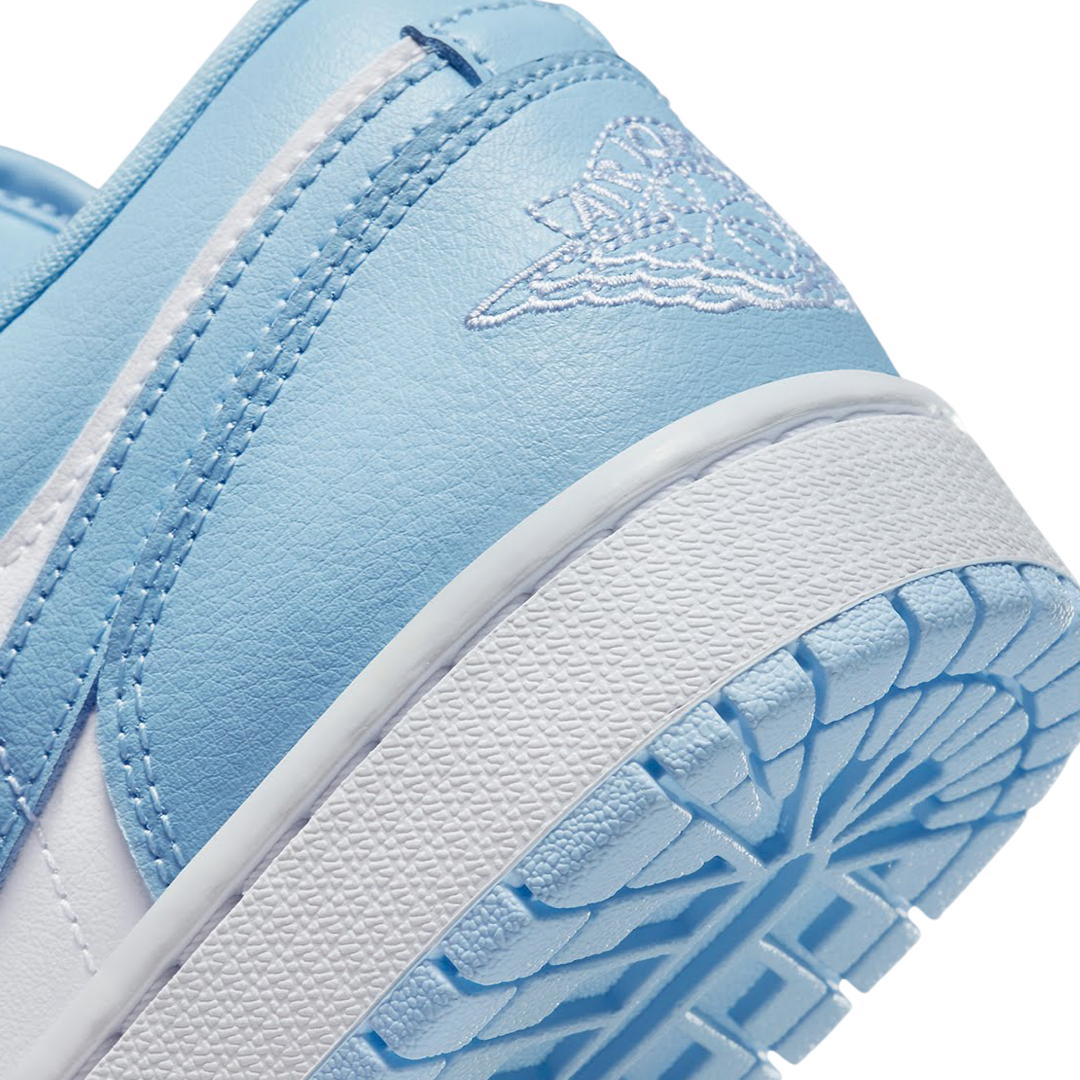 Women's Air Jordan 1 Low White Ice Blue