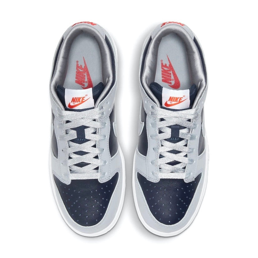 Women's Dunk Low College Navy Grey By Nike