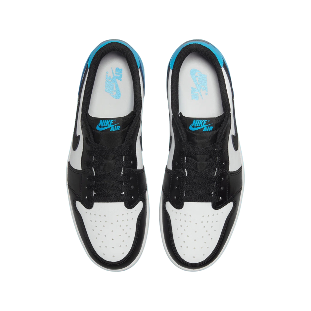 Women's Air Jordan 1 Low OG UNC White Black Powder Blue