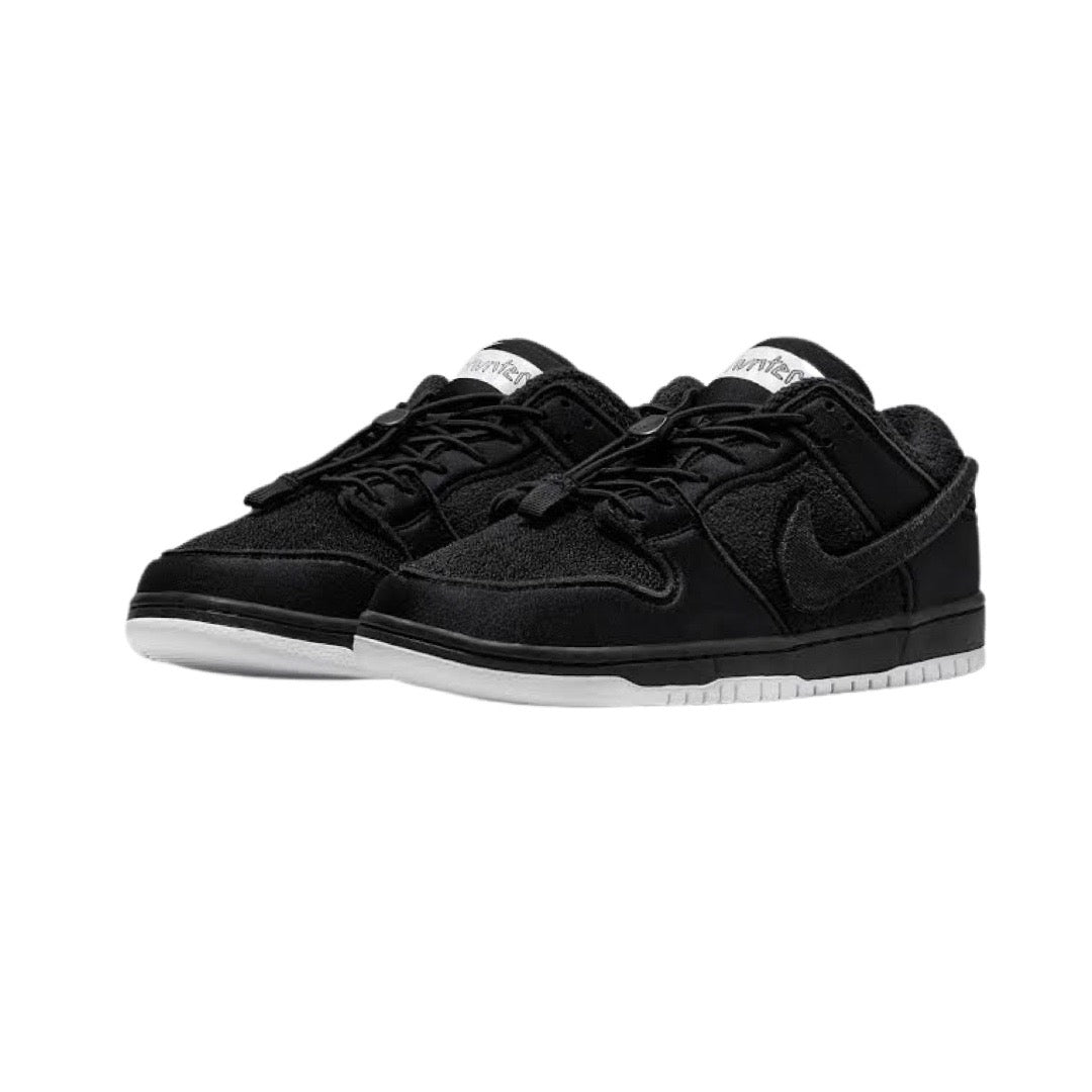 Nike SB Dunk Low Pro QS Gnarhunters Black Black White