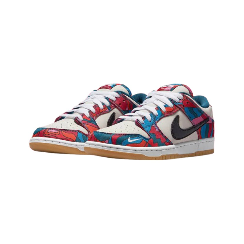 Nike SB Dunk Low Pro Premium QS Parra Fireberry Black