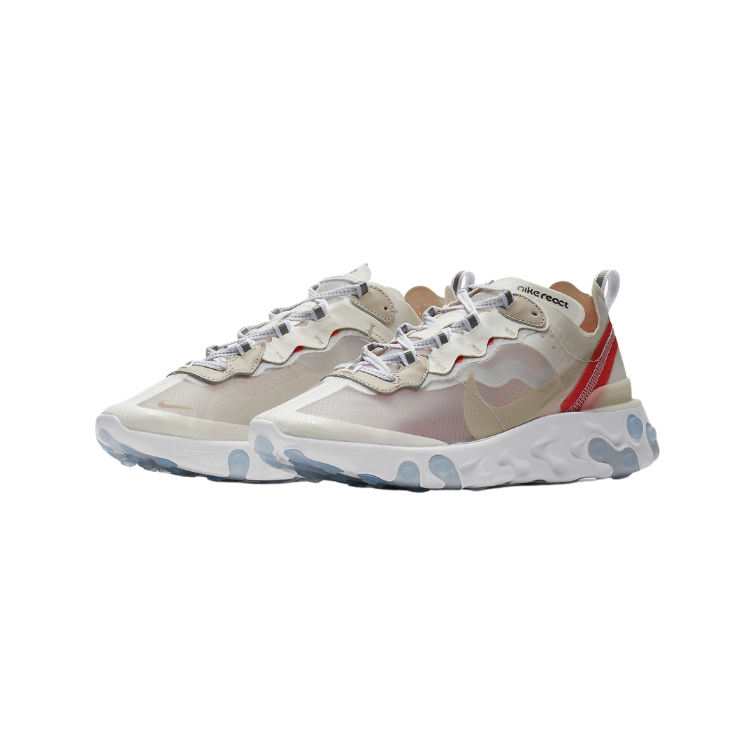 Nike React Element 87 Sail Light Bone White