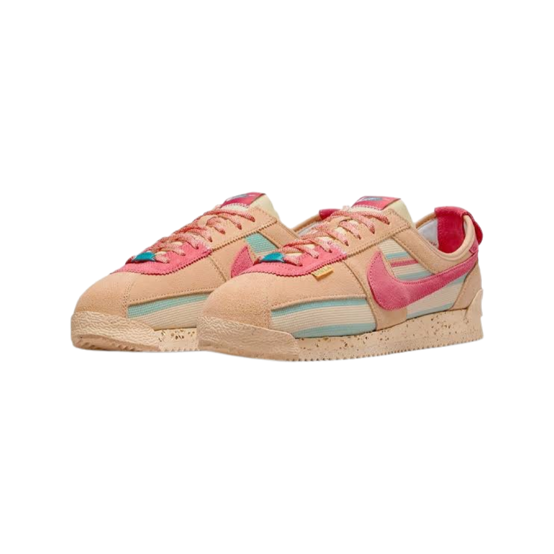 Union LA x Nike Cortez Sesame Pink Clay Black