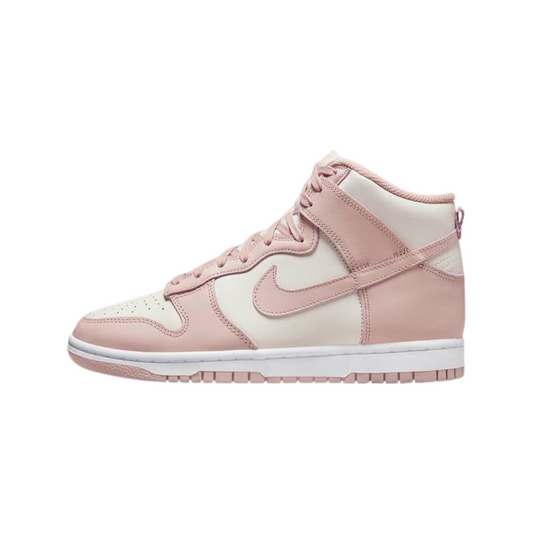 Women's Nike Dunk High Pink Oxford Phantom Pink Oxford White DD1869-003