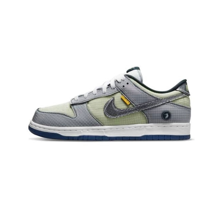 Nike Dunk Low x Union LA Passport Pack Pistachio Midnight Navy Silver