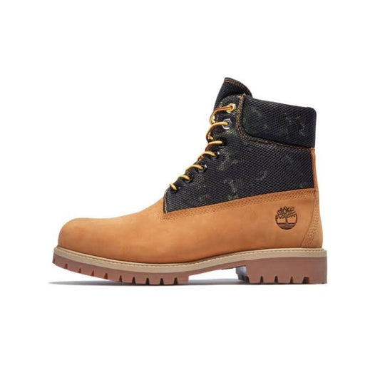 Timberland 6 Inch Waterproof Heritage Boots Wheat Camo