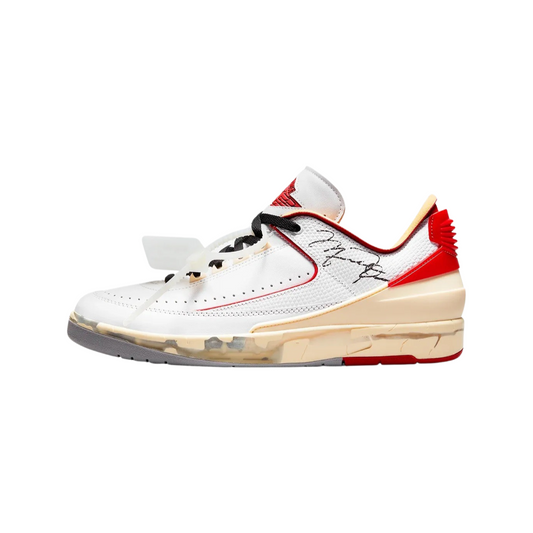 Off-White x Air Jordan 2 Retro Low SP White Varsity Red